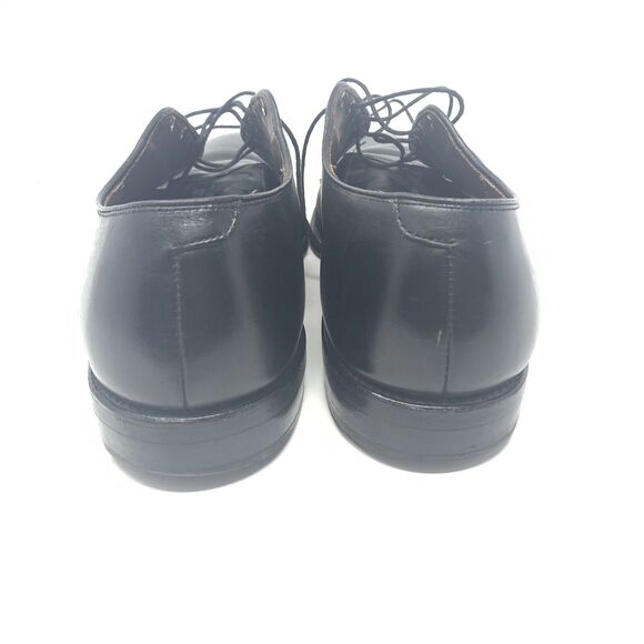 Allen Edmonds Bristol Plain Toe Blucher Leather Sole Black 13 AA Narrow - Picture 6 of 12